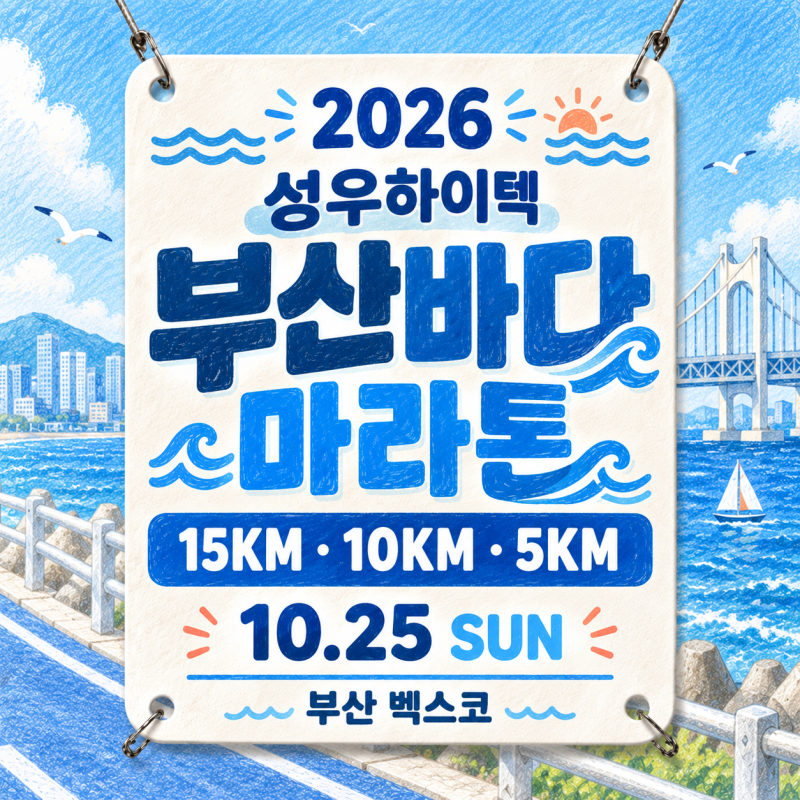 2026 부산바다마라톤 일정 총정리｜접수 마감·코스·참가비·기념품 안내