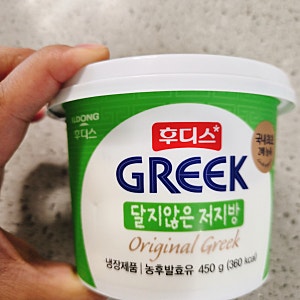 [일동후디스] '달지않은 저지방 무첨가 순수 홈메이드 그릭요거트' 구매 후 매일 아침 출근 ....