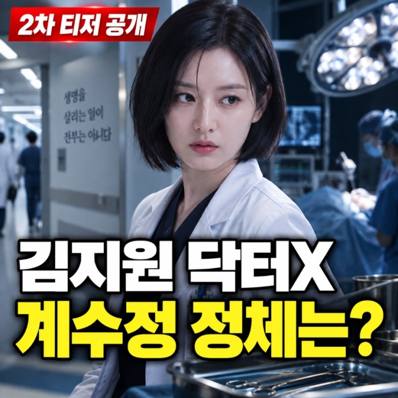 닥터X 김지원 파격 변신, 계수정 정체는? 나무위키·원작까지