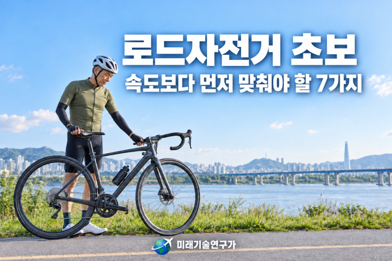 로드자전거 초보, 속도보다 먼저 맞춰야 할 7가지｜전문가가 처음부터 다르게 보는 기본 세....