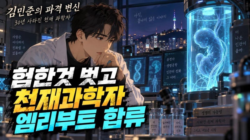 김민준, ‘파묘’ 험한 것 벗고 천재 과학자로…티빙 ‘M:리부트’ 3년 만의 드라마 복귀
