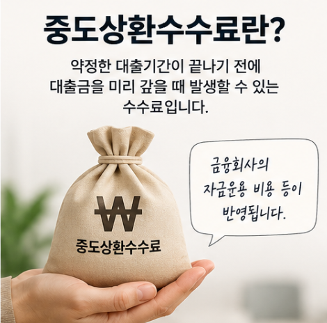 중도상환수수료 계산 방법, 대출 미리 갚으면 실제로 얼마나 낼까