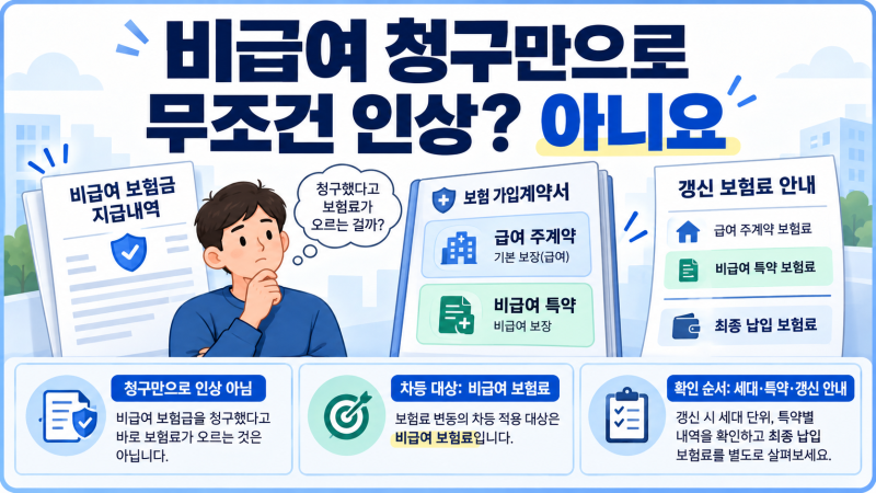 4세대 실손보험 비급여 청구하면 갱신 보험료가 무조건 오를까?