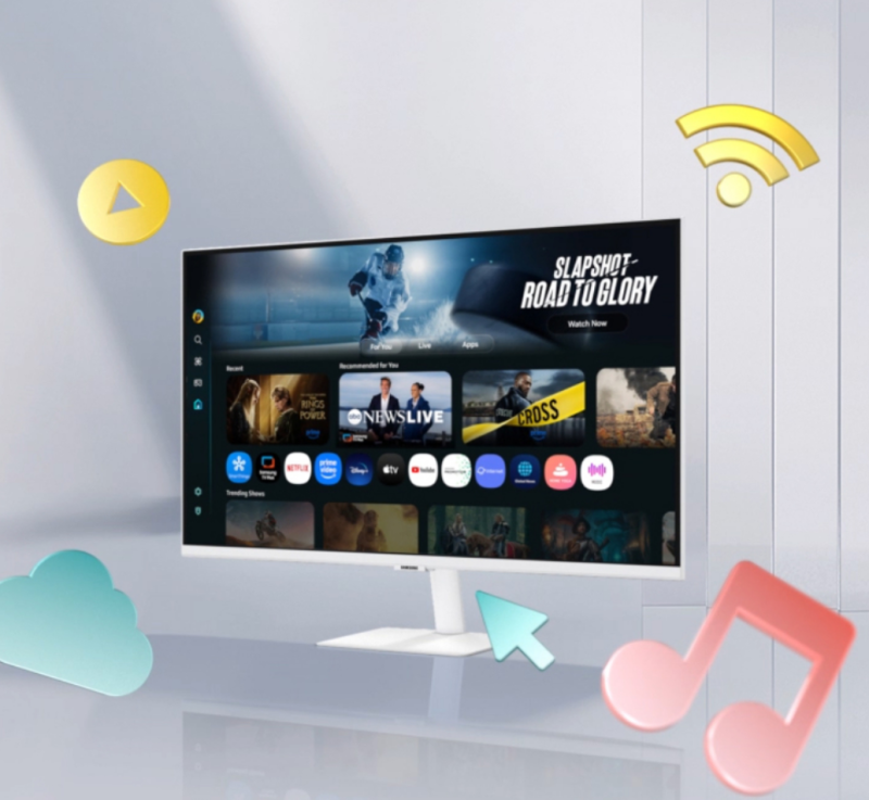 삼성 스마트모니터 M7 LS32FM701, PC 없이도 켜지는 32인치 4K