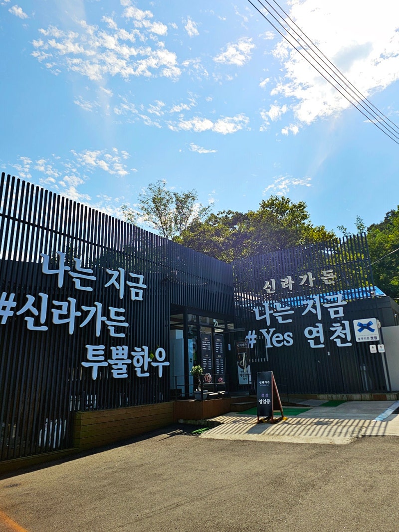 연천맛집 신라가든, 한탄강 캠크닉 후 한우불고기육회정식 먹고 왔어요