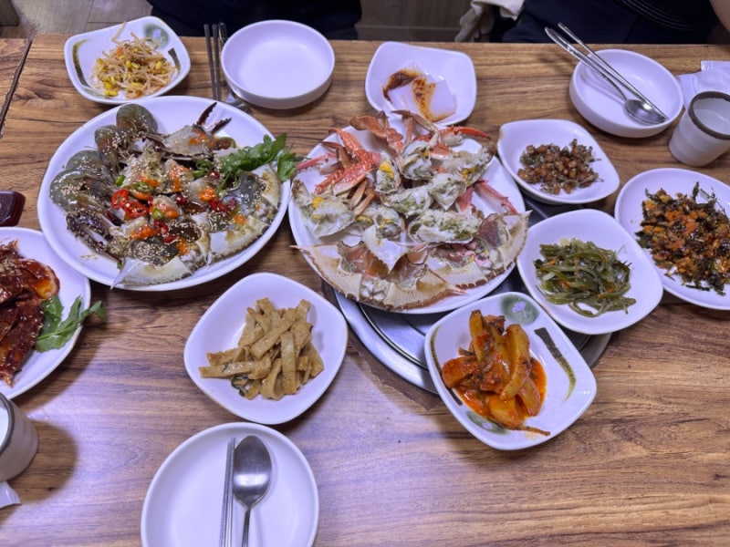 인천 송도 꽃게 맛집 충남서산꽃게집, A코스로 간장게장부터 꽃게찜까지
