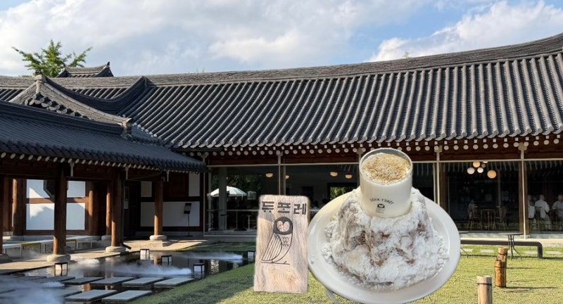 [카페수집]20대 직장인 주말 경주 카페 추천｜듀포레 대형 한옥카페 순두부크림 팡도르 후기