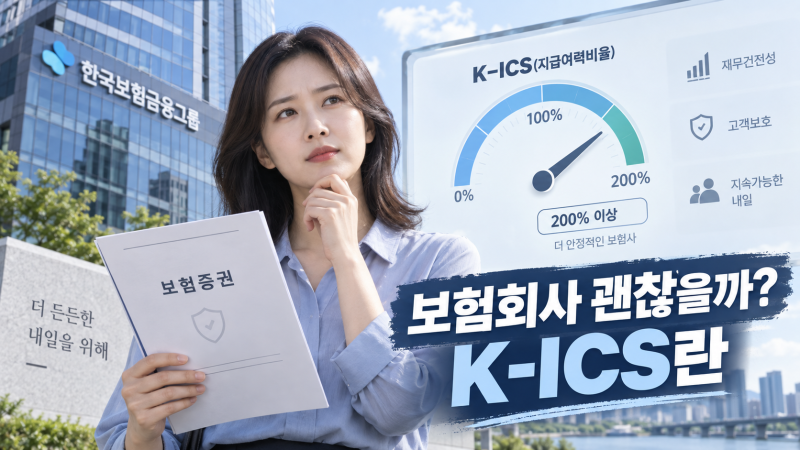 보험회사 지급여력비율이란? K-ICS 200%면 안전한 걸까