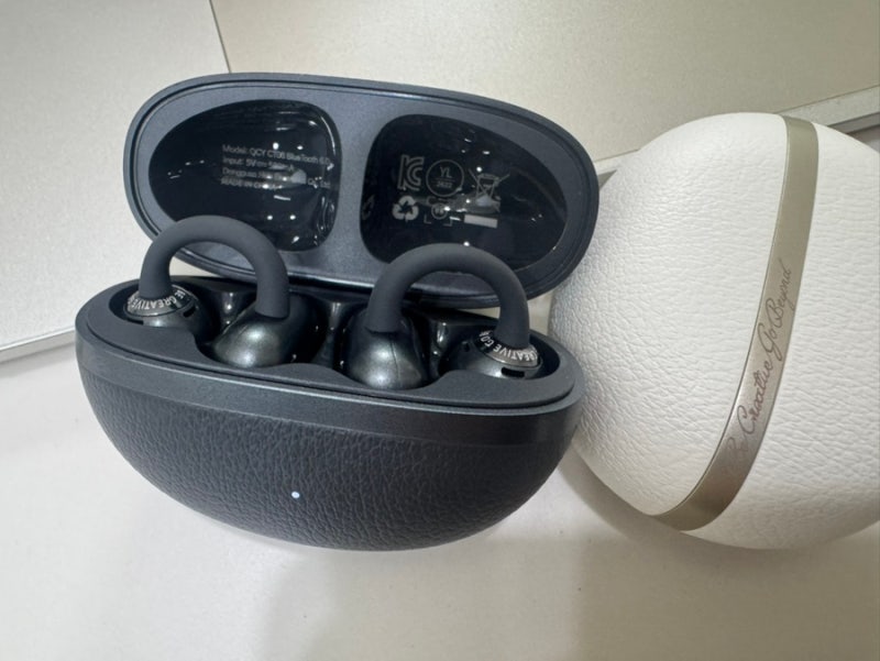 오픈형 이어폰 QCY CT06 BlueTooth 6.0 가성비 무선 이어폰 추천