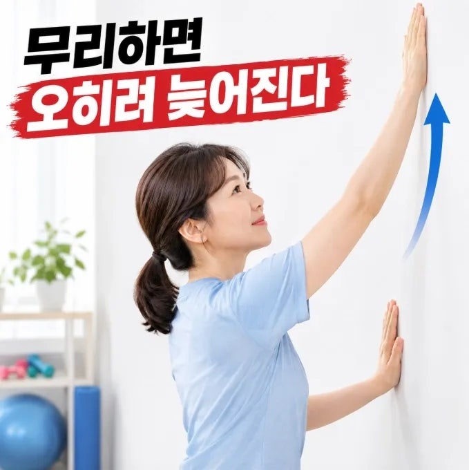 오십견 운동 5가지, 통증기에 무리하게 했다가 오히려 늦어진 이유