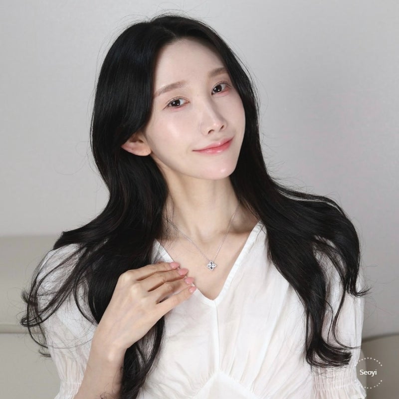 여자 데일리 목걸이 추천, 주얼리 브랜드 아이스볼 듀얼 샤인 컷 네크리스