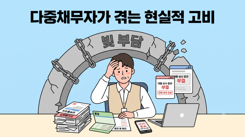 대출 연체 직전인데 또 부결? 2026 정부 지원 채무조정 햇살론 서류 탈락 막는 3가지 비법