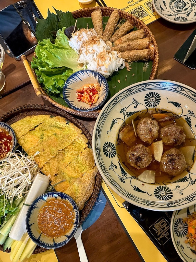 베트남 다낭 미슐랭 맛집 안토이 웨이팅, 메뉴, 솔직후기