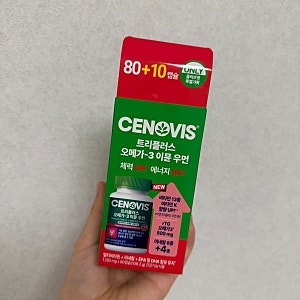 세노비스 트리플러스 오메가3 이뮨 우먼 80+10캡슐 후기