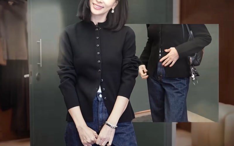 SNS 금지령 당한 고소영..일상패션 자라, COS 1000만원대 명품 대신 고른 가을옷