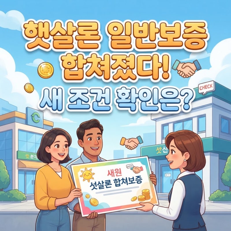 햇살론 일반보증 조건 2026 개편