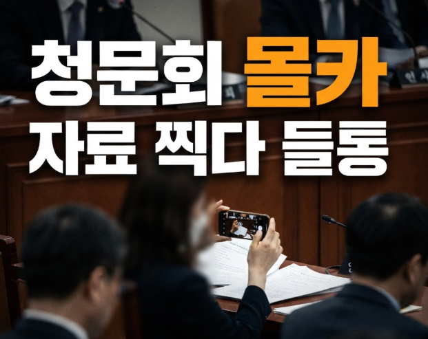 인사청문회 몰카 논란 김승원 사과, 주진우가 분노한 결정적 장면