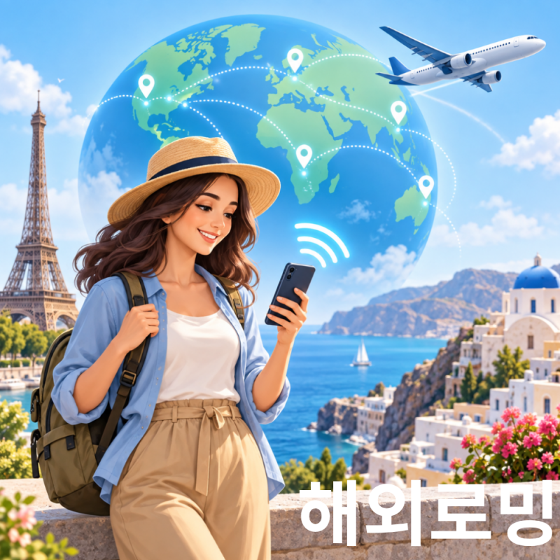 해외로밍요금제 상담 오시면 이 화면부터 켭니다