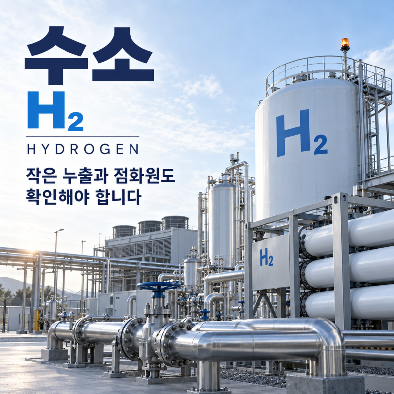 수소(H₂) Hydrogen·수소가스｜폭발위험 및 가스측정기 선택 안내
