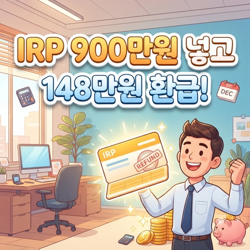 IRP 계좌 개설방법 세액공제 신규가입 방법