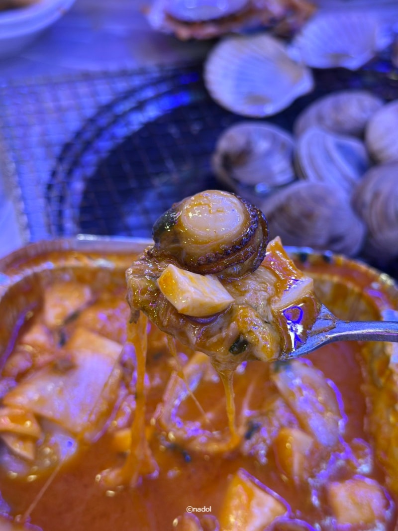 부산 청사포 조개구이 맛집 도희네｜애견동반 가능한 오션뷰 횟집