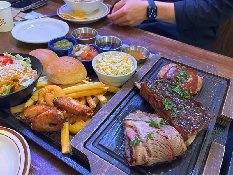 동대구역 맛집 모닥텍사스바베큐 방문 후기 주차