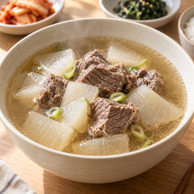 소고기뭇국 부위, 양지 VS 사태 맛,식감 총정리