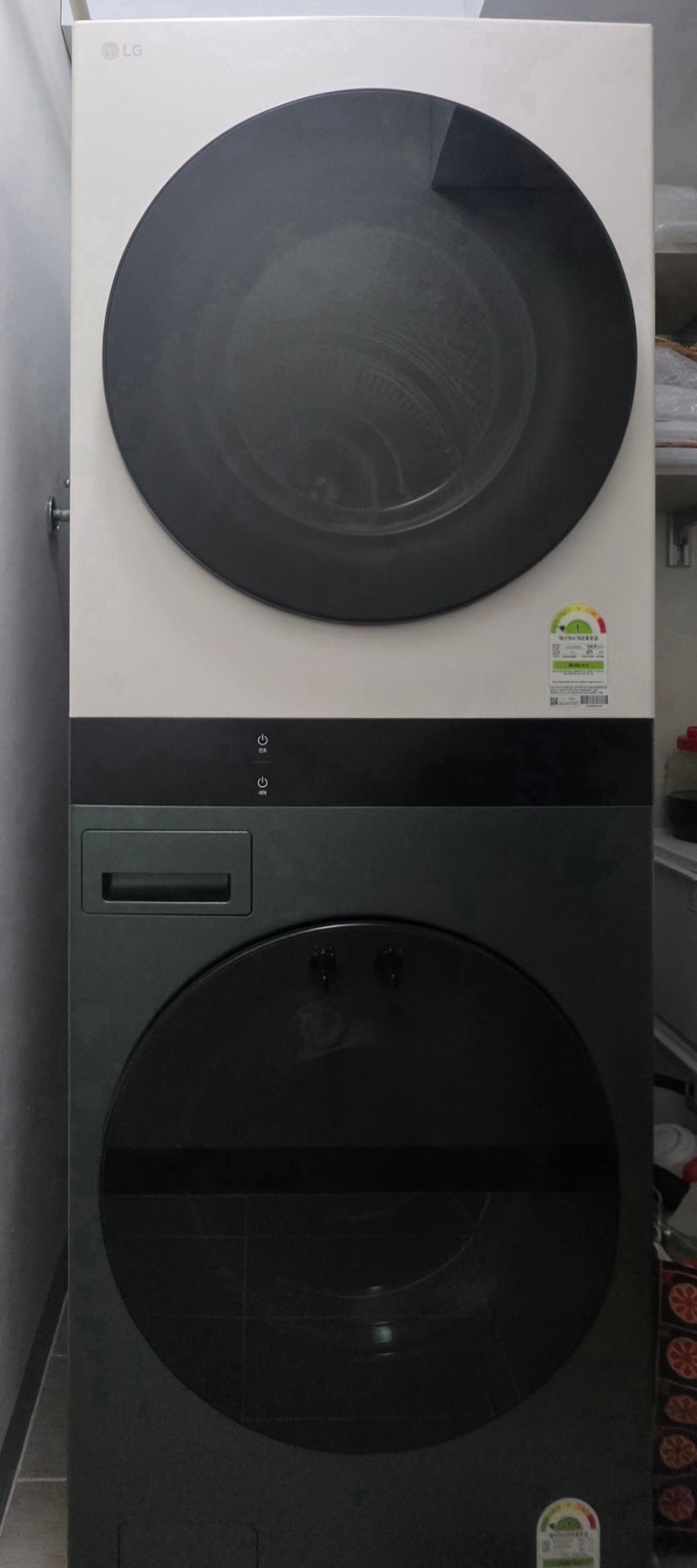 LG 워시타워 FL25GJUR 후기｜세탁 25kg·건조 22kg 기능과 관리법