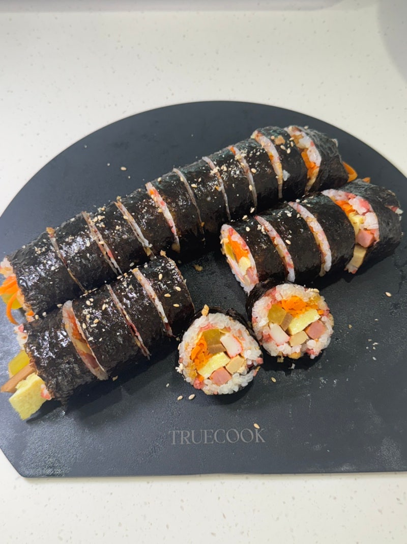 오는정김밥 레시피｜제주 유명 김밥 집에서 만들어보기