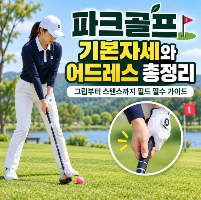 파크골프 기본자세와 어드레스 총정리｜그립부터 스탠스까지 필드 필수 가이드