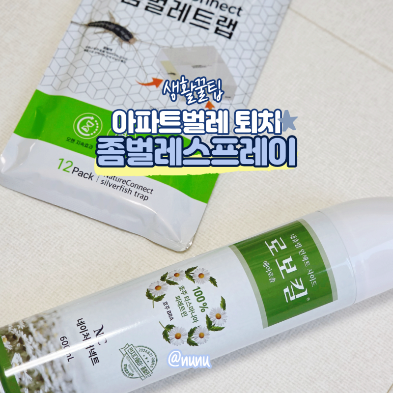 좀벌레 스프레이 아파트벌레 퇴치 도움이될까 좀벌레 서식 환경 없애는법