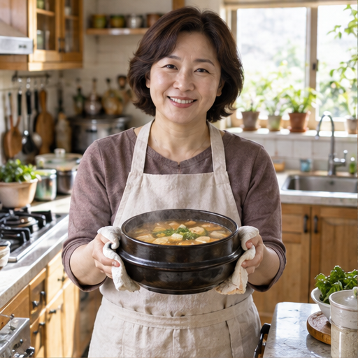쌀뜨물 먼저 안 끓이면 텁텁해요 | 백종원 된장찌개 레시피 2인분 된장 1큰술 두부 넣는 시점