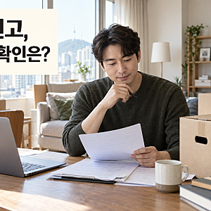전입신고 인터넷 신청, 세대주 확인·처리 상태는 어디서 볼까?