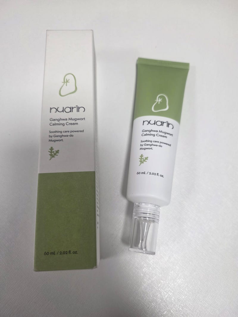 누아린 강화 쑥 카밍 크림 여드름 피부 흔적 케어와 피부 장벽 강화 스킨케어