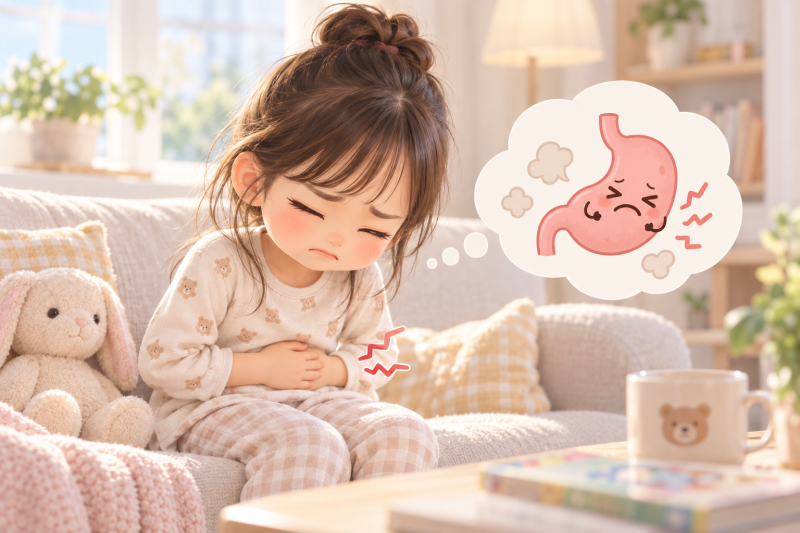 아이 배아플때 위치별 복통 원인 배꼽 주변 왼쪽 오른쪽 아랫배 통증