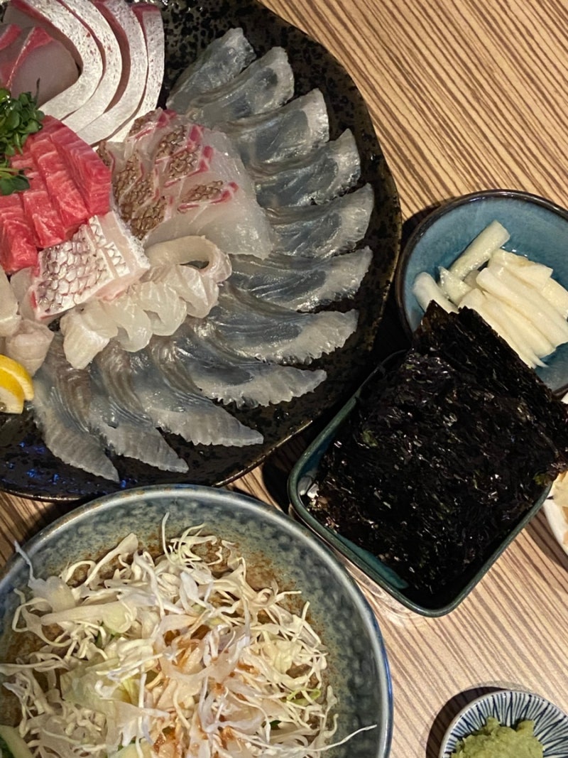 [해운대]숙성회전문점 길사시미 전문점
