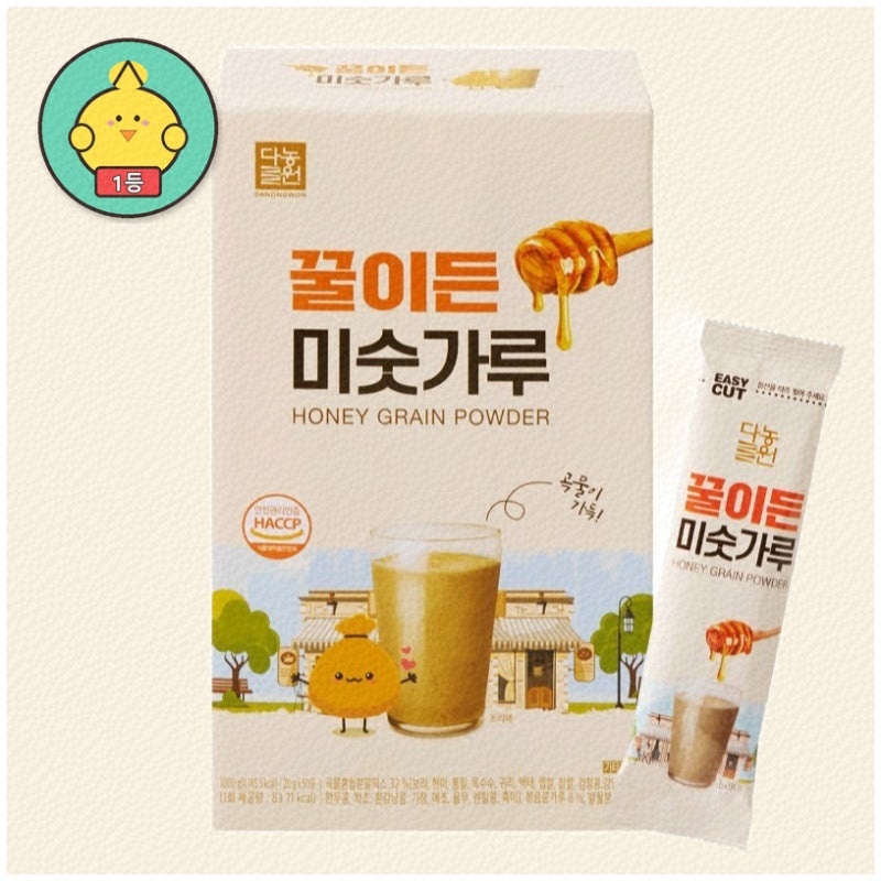 건강한 한끼, 미숫가루스틱으로 시작하기