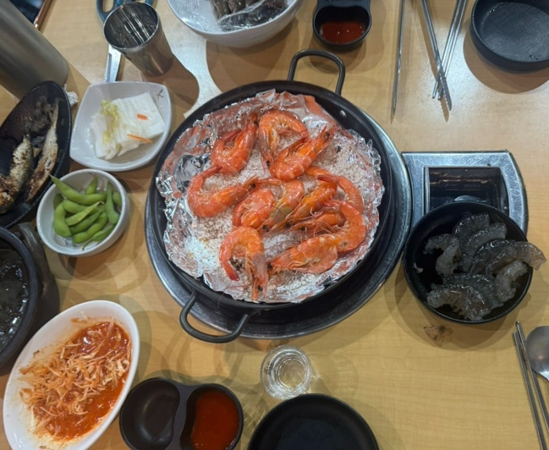 일산 대화역 / 킨텍스 근처 가성비 좋은 횟집 맛집 ‘회싸게파는집 활어직판장’ 생새우회 ....