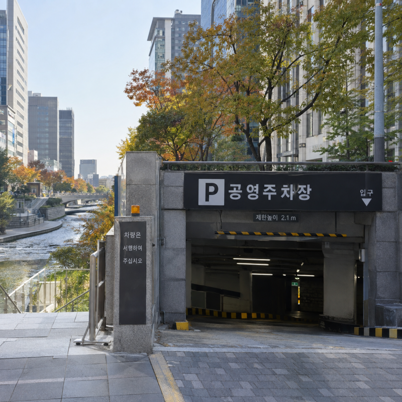 청계천공영주차장 찾기 전 알아둘 위치와 주차요금 정리