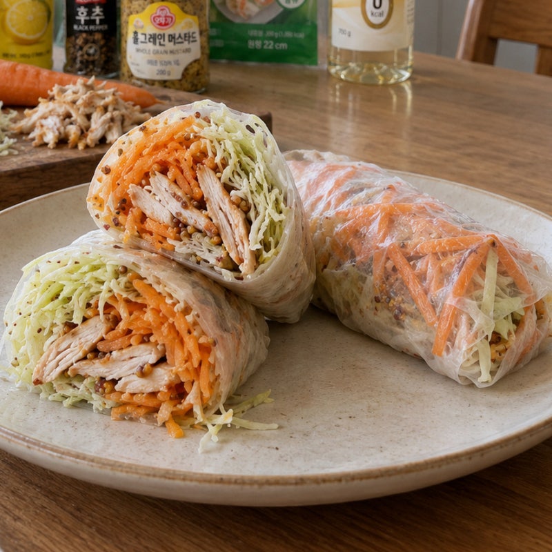리센느 미나미 다이어트 비법! 당근라페쌈, 소스 없이도 이렇게 맛있어요?