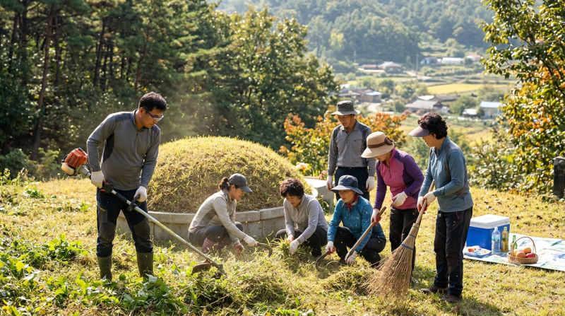 벌초대행업까지 등장한 시대, 벌초는 왜 아직 필요할까?