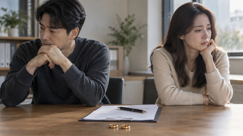 이혼하는 꿈 해몽, 배우자와 이혼하거나 부모님이 헤어지는 장면