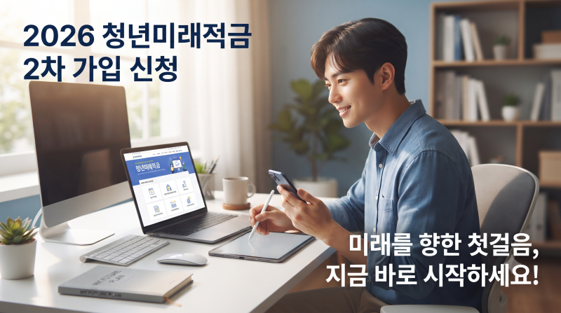 청년미래적금 10월 7일부터 2차 모집, 최대 19.4% 금리효과