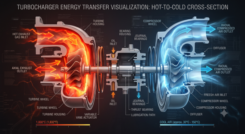 엔진의 심폐활량을 높이는 터보차저(Turbocharger), 수명 2배 늘리는 확실한 관리 비법