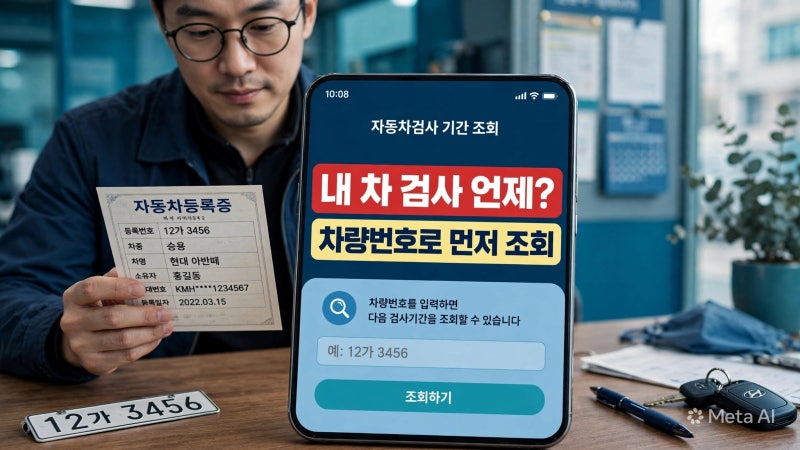 자동차 정기검사 언제 받아야 할까?｜검사기간 조회·예약·비용·과태료 총정리