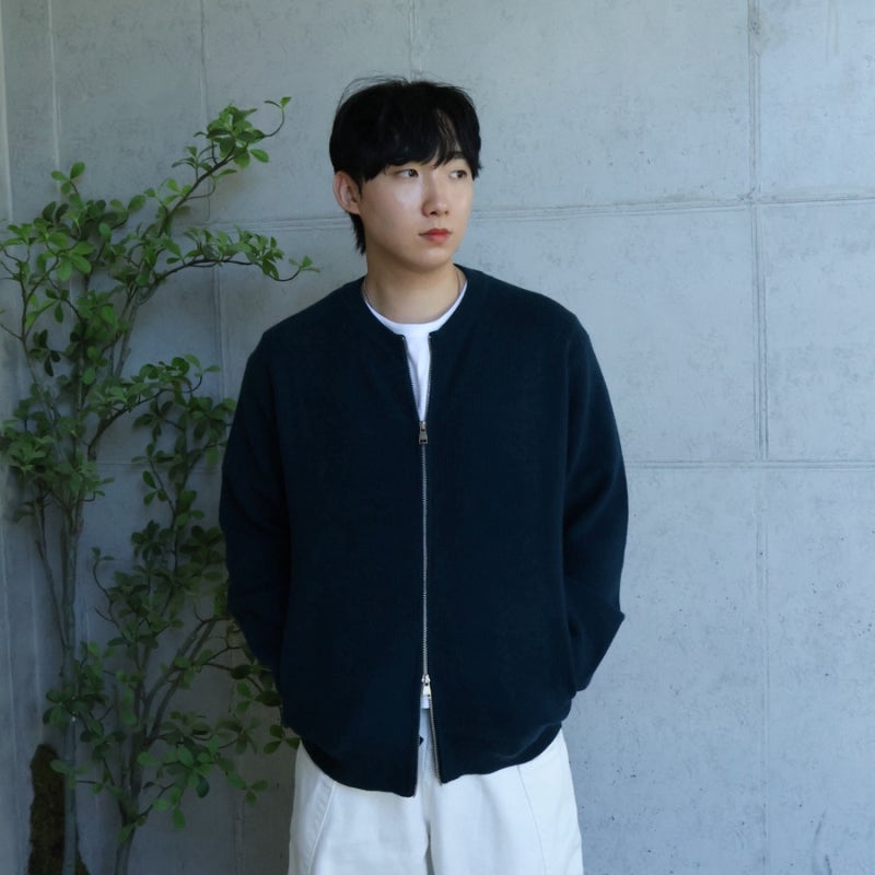 프로젝트엠 남자 가을 코디 라운드넥 집업 가디건 추천 최우식 패션