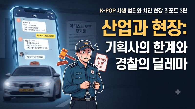3편 : 산업과 현장 — K-POP 기획사의 사생 대응과 경찰의 치안 현장 한계