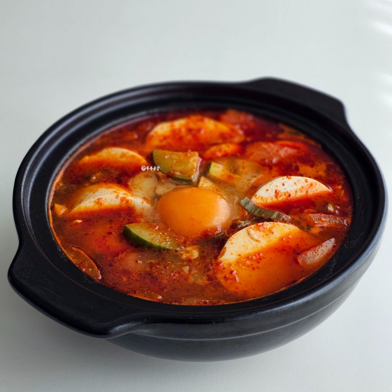 고기 없어도 맛있는 순두부찌개 레시피 간단하게 끓이는법