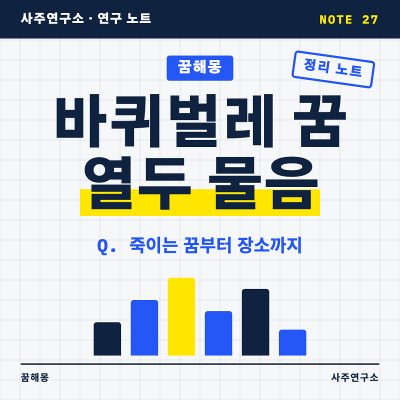 바퀴벌레 꿈해몽 묻고 답한 열두 가지, 죽이는 꿈부터 떼로 나온 꿈까지