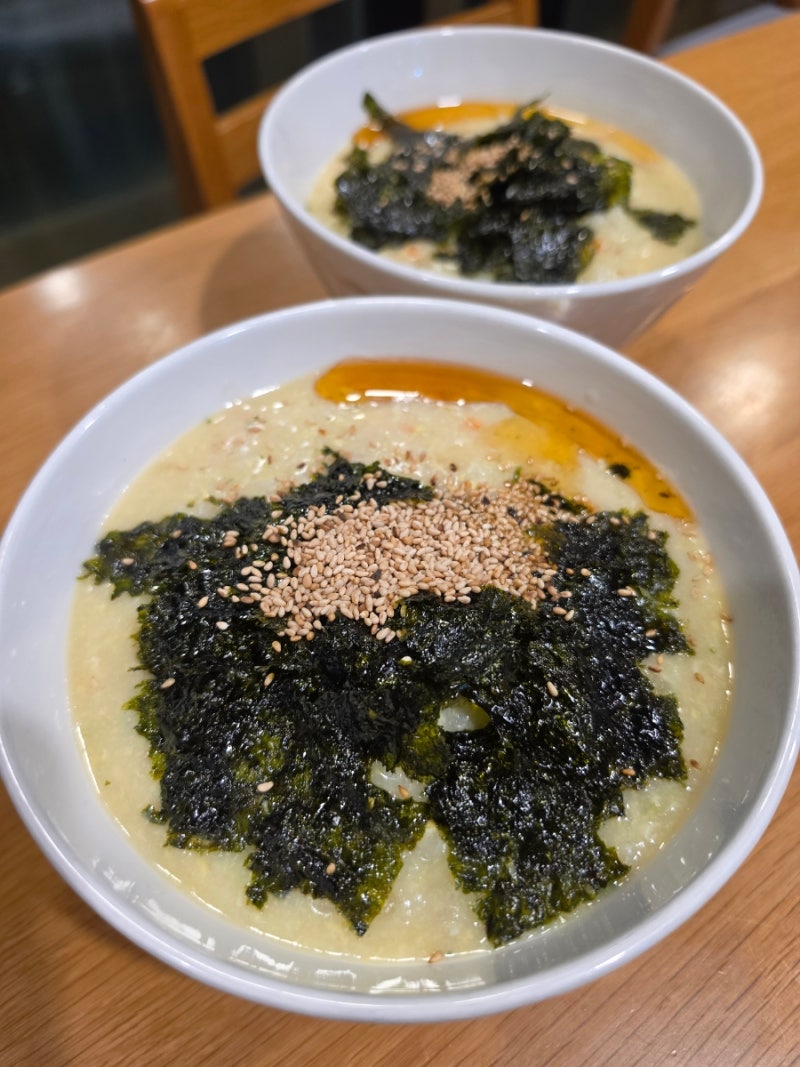 찬밥으로 후다닥 죽 끓이기/ 계란죽레시피/참치죽레시피